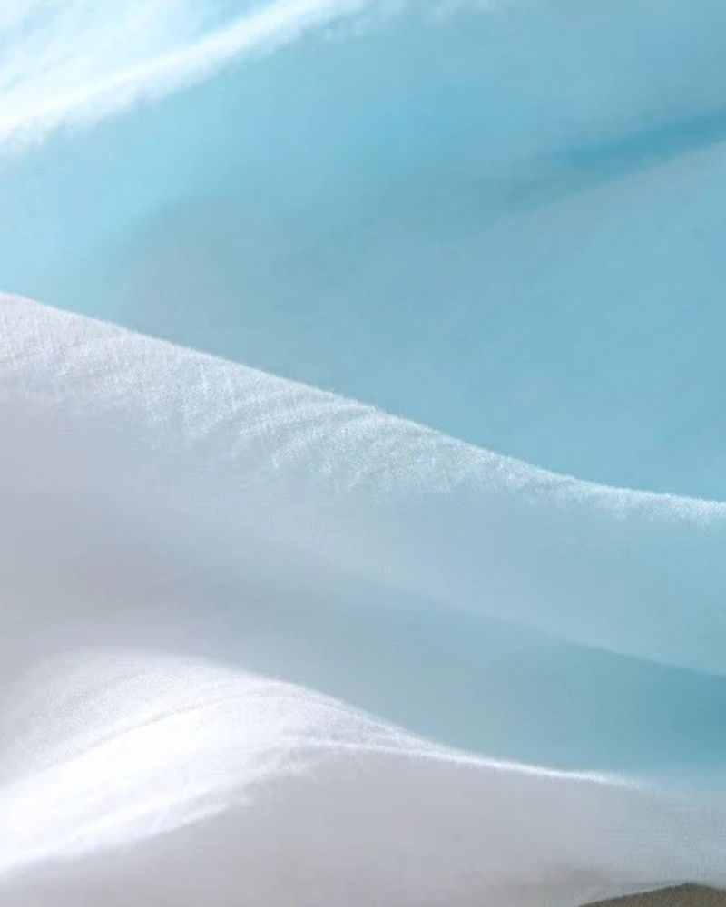 Aqua Blue Ombre Shirt-Funky Babaji