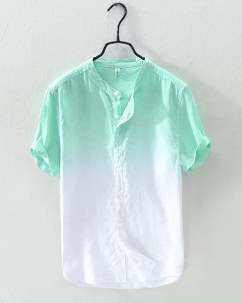 Aqua & Sky Ombre Shirt Duo